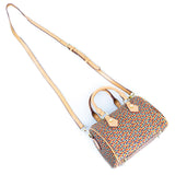Bloom with Sustainability: The Floral Cork Crossbody Bucket Bag - BAG-2335