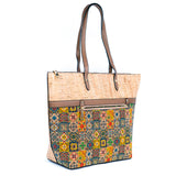 Ladies Lightweight Cork Tote Bag - Vegan Leather BAG-2330