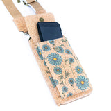 Printed Cork Phone Pouch: Eco-Friendly & Organized 2310