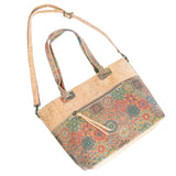 Printed Cork Women's Tote Bag BAGD-567