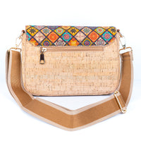 Printed Cork Women’s Crossbody Bag BAGD-235