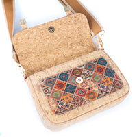 Printed Cork Women’s Crossbody Bag BAGD-235