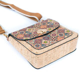 Printed Cork Women’s Crossbody Bag BAGD-576