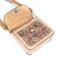 Printed Cork Women’s Crossbody Bag BAGD-576