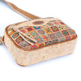 Printed Cork Women's Shoulder Bag BAGD-582