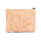 Triple Zip Cork Mini Wallet