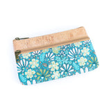 Dual Zip Cork Mini Wallet