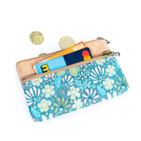 Dual Zip Cork Mini Wallet
