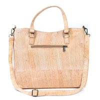 Geometric Cork Tote Bag: Stylish & Functional