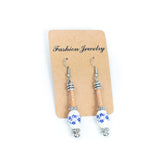 Colourful Handmade Cork Earrings