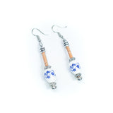 Colourful Handmade Cork Earrings