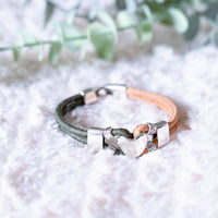 Sustainable Style with a Pop of Color: Handmade Cork Bracelet