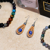 Colourful Handmade Cork Earrings