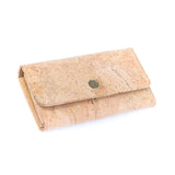 Lux Cork Bifold Women’s Wallet – Smart Vegan Travel Wallet