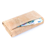 Lux Cork Bifold Women’s Wallet – Smart Vegan Travel Wallet