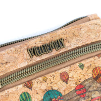 The City Traveler: Cork Coin Purse with Global Flair