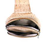 The City Pulse: Printed Cork Sling Bag for the Modern Woman