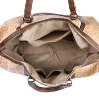 Urban Explorer: Cork Duffel Bag with Print