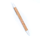 Eco-Friendly Cork Grip Ballpoint Pens - Set of 10