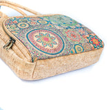 Mandala Magic: Cork Briefcase for the Modern Woman