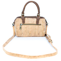 Mini Crossbody & Handheld Cork Bag with Removable Strap