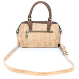 Mini Crossbody & Handheld Cork Bag with Removable Strap