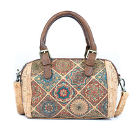 Mini Crossbody & Handheld Cork Bag with Removable Strap