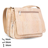 Cork Crossbody Bag - Vegan Messenger Bag BAGP-347