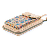 Cork Crossbody Phone Bag Printed Vegan Purse Wallet BAGD-600 Flash Sales