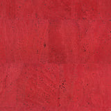 Dark Red Solid Cork Fabric With Black Backing 0.86Mm Thickness Cof - 529 - A Cork Fabric