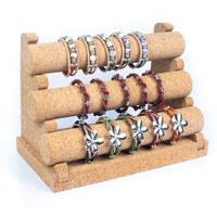 Eco-Friendly Cork Bracelet Display Stand