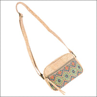 Eco-Friendly Vegan cork Purse with Front Zipper Pocket BAGD-602 Flash Sales
