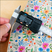 Multicolor Floral Cork Fabric COF-632 cork fabric