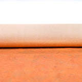 Orange Block - Style Cork Fabric With Beige Backing 0.80 Thickness Cof - 531 Cork Fabric