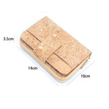 Natural Cork Zip-Around Wallet for Women BAG-2202