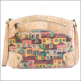 Three-Line Zipper Women’s Cork Crossbody Bag BAGD-604 A Flash Sales