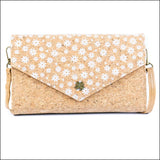 Women’s Cork Phone Crossbody Bag – Printed Vegan Envelope Purse BAGD-599 A Flash Sales