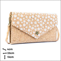 Women’s Cork Phone Crossbody Bag – Printed Vegan Envelope Purse BAGD-599 Flash Sales