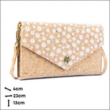 Women’s Cork Phone Crossbody Bag – Printed Vegan Envelope Purse BAGD-599 Flash Sales