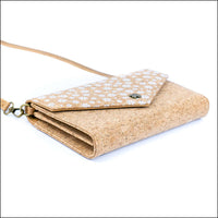 Women’s Cork Phone Crossbody Bag – Printed Vegan Envelope Purse BAGD-599 Flash Sales