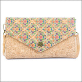 Women’s Cork Phone Crossbody Bag – Printed Vegan Envelope Purse BAGD-599 H Flash Sales