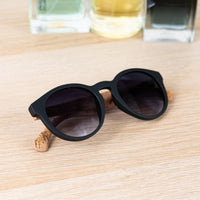 Women's Cork Sunglasses with UV Protection Lenses(Including case) L-1098