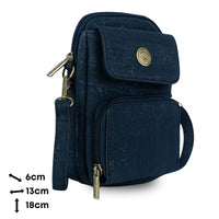 Cork Crossbody Phone Bag – Lightweight Vegan Sling Purse