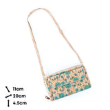Women's Horizontal Cork Phone Bag