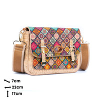 Printed Cork Women’s Crossbody Bag BAGD-235