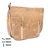 Stylish Women's Crossbody Bag in Premium Cork