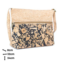 Natural Cork Women's Crossbody Bag: Eco-Chic