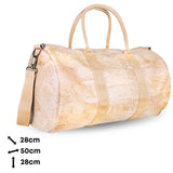 Cork Duffle Bag – Natural & Brown | Lightweight, Vegan & Travel-Ready BAGP-335