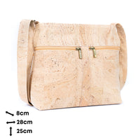 Cork Crossbody Bag – Thickened & Minimalist Design