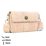 Natural Cork Crossbody Bag: Stylish and Sustainable